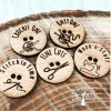 Oak buttons with craft image